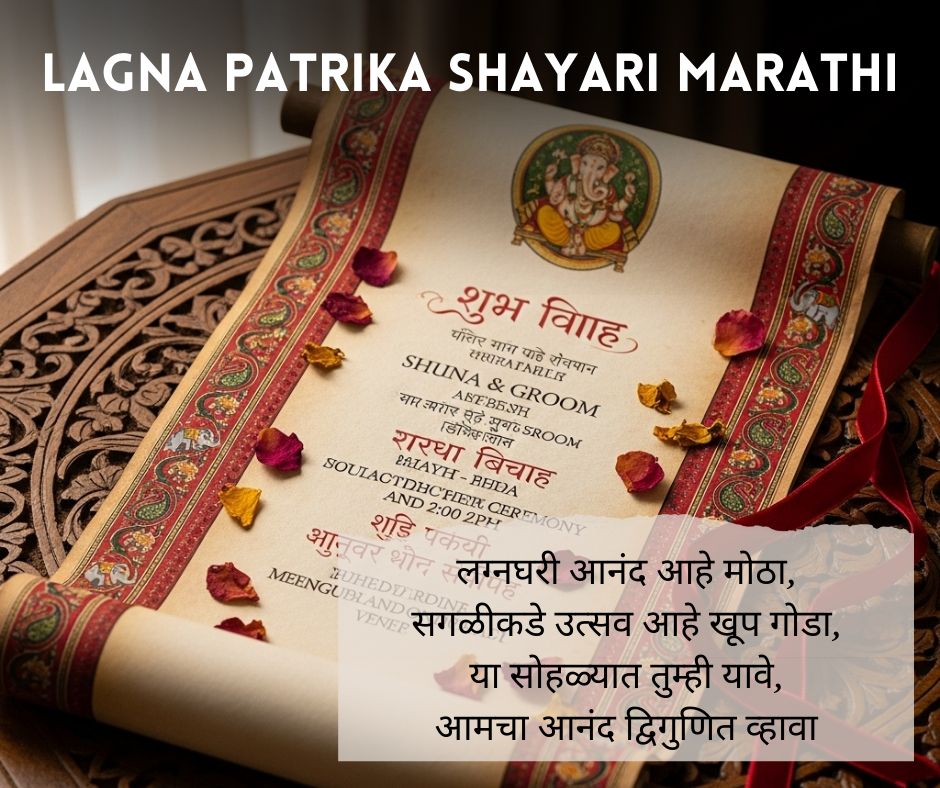 Lagna Patrika Shayari Marathi