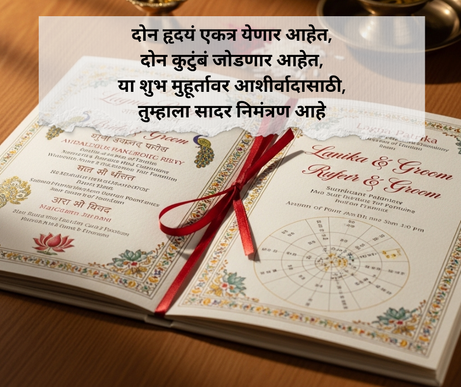 Lagna Patrika Shayari Marathi