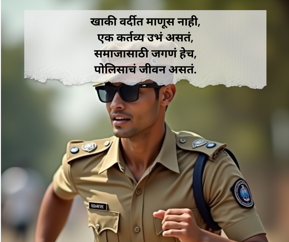Police Shayari Marathi