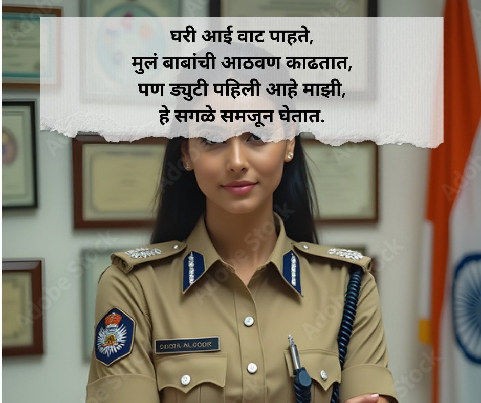 Police Shayari Marathi